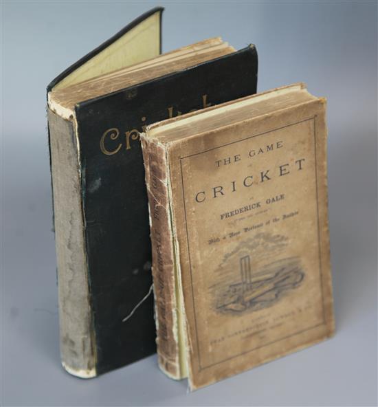Grace, William Gilbert - Cricket, 8vo, black cloth, cover stained, lacking spine, joints weak, signed by W. Methuen (2)